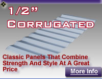 1/2" Corrugated